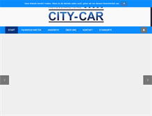 Tablet Screenshot of city-car-autovermietung.de